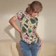 thumbnail image 3 of Balery Tropical Mask Flamingo Body de cuello redondo de manga corta para mujer Tops de manga corta Tops básicos-Small, 3 of 7