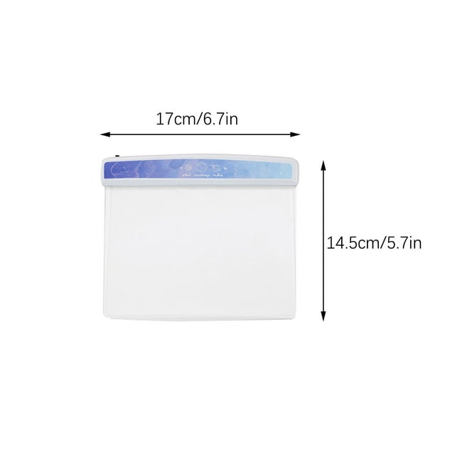 Birdeem Lampe de Lecture Led Plate Créative Lampe de Nuit Portable Lampe de Bureau Il