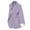 Light Purple, variant on Women's Fashionable Lapel Slim-fit Cardigan Suit Jacket Light Purple L