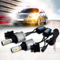 thumbnail image 2 of SOCAL-LED LIGHTING T25 3157 LED Bulb Switchback Extremely Bright 30W 3000LM COB High Power DRL Turn Signal Light Kit, Canbus Error Free LED Decoder Resistor, White/Amber, Pack of 2, 2 of 4