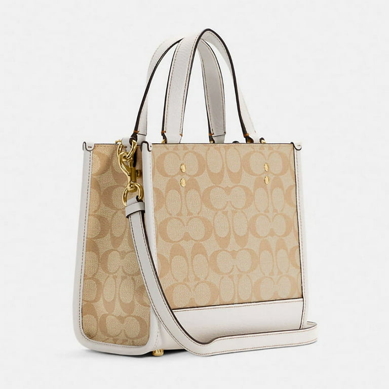 COACH Dempsey Tote 22 In Signature Canvas With Tiger C7001