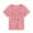 Pink, variant on Tops for Teens Easter Bunny Cartoon Print Summer Short Sleeve T-Shirt for Kids and Girls Casual Comfortable Tee Size:7-8 Years