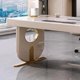 thumbnail image 4 of Luxury Studio Office Desk Executive Study Computer Art Writing Monitor Office Desk Work Mesa Escritorio Italian Furniture My Lux Decor Round, 4 of 9