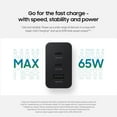 thumbnail image 7 of Samsung Black 65W Trio Adapter, 7 of 7