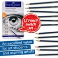 thumbnail image 2 of Faber-Castell Goldfaber Graphite Pencils: 12 Count, Drawing Pencils and Art Supplies for Adults, 2 of 5