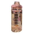 thumbnail image 3 of SAYOO Taza de agua con pajita de silicona, mango 2000ML Botella deportiva a prueba de fugas de gran capacidad SAYOO  Moda, 3 of 7