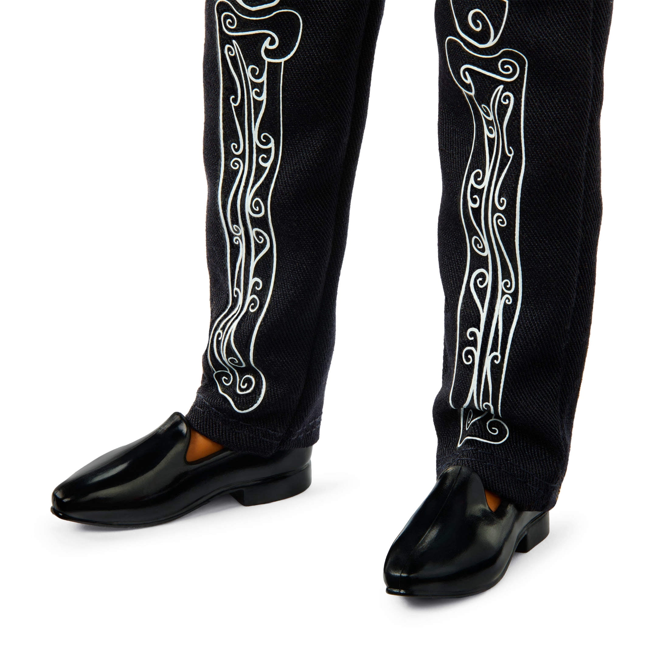 Barbie 2026 Día De Muertos Ken Doll in Knee Length Jacket and Removable Calavera Mask and Hat
