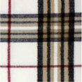 thumbnail image 5 of Men's and Women's Unisex Plaid Scarf, Oversized Scarves, Softer features, Size 72"X12" (Winter White), 5 of 5