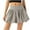 Gray, variant on EINCcm Women Y2K Bubble Mini Skirt High Waist Ruffle Hem A Line Pleated Mini Short Skirt Puffy Short Skirts Streetwear