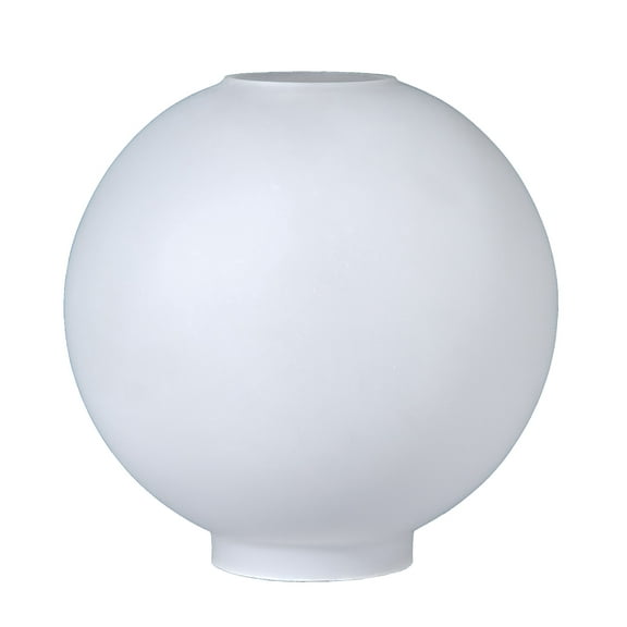 B&P Lamp® 10" Shade, Ball, Etched Crystal