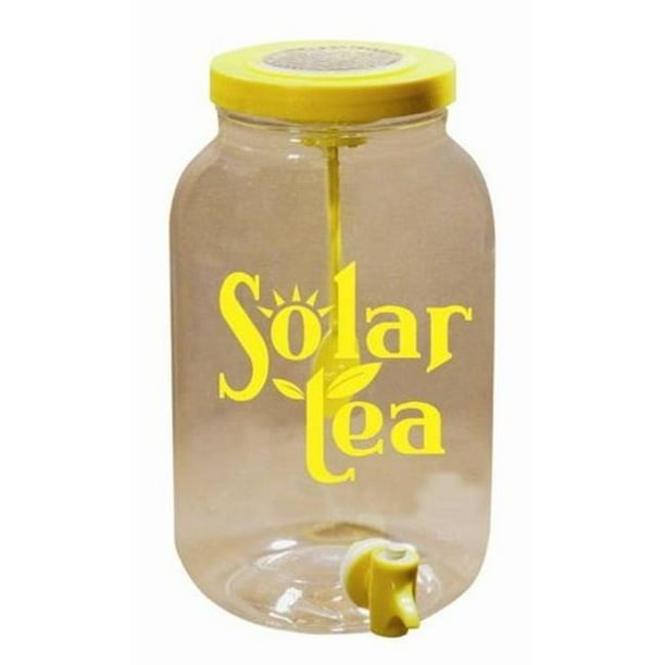 Solar Powered Sun Tea Jarplastic Jar