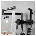 thumbnail image 1 of Brass Pot Filler Folding Faucet With Side Sprayer, Kitchen Sink Faucet With Swing Arm And Double Function Joint ,bar Laundry RV Farmhouse, 1 of 7