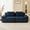 Blue, variant on CKEASEAN 82" Corduroy Boneless Loveseat Couch, Modern 2-Seater Modular Sectional Sofa with Tufted Design & Memory Foam, No Assembly Required, Comfy Deep Seat Cloud Couch for Living Room, Bedroom
