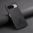 thumbnail image 2 of Dteck Case for Google Pixel 9 / 9 Pro,Slim Premium Canvas Grain PU Leather,Soft TPU Bumper,Non-Slip Anti-Scratch Shock-Absorbent,Protective Phone Cover for Google Pixel 9 / 9 Pro,Black, 2 of 8