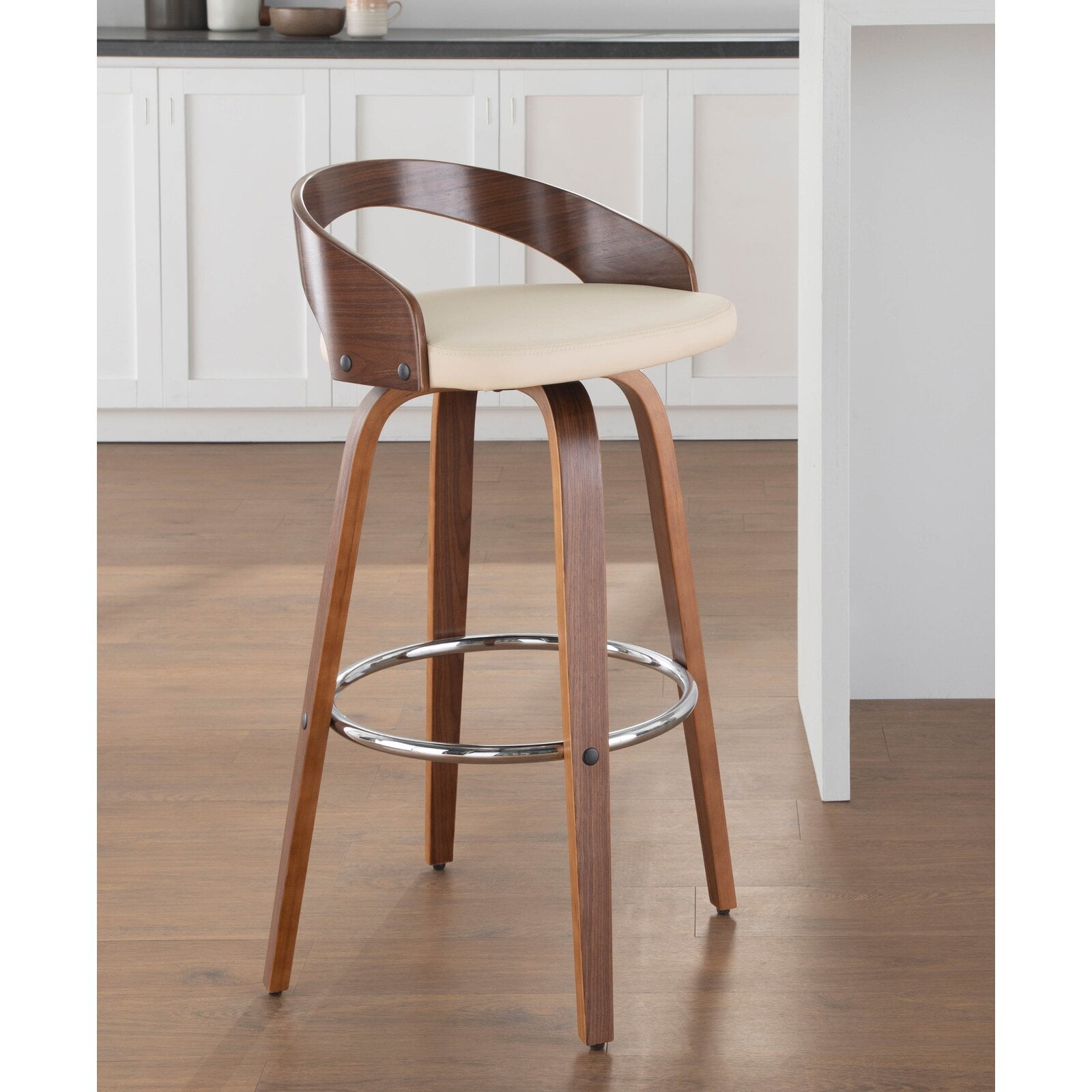 Ansgar Swivel Bar Counter Stool