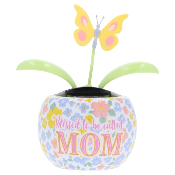Blessed To Be Called Mom Butterfly Solar Character, 4.5", Mother's Day by Way To Celebrate