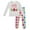 A02 White, variant on Easter Outfit Sets for Boys Girl Bunny Print Long Sleeve Top And Pant Pj Set Kids Loungewear Soft Two Piece Nightwear Sets Black 2-3 Y