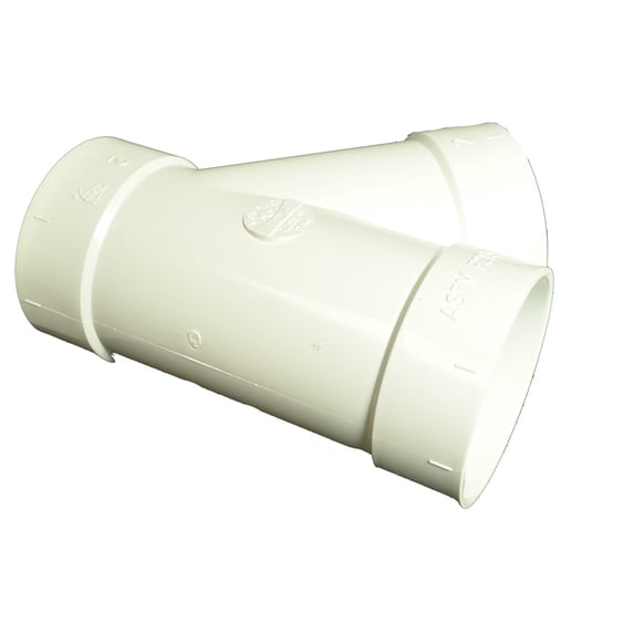 Central Vacuum Built In System PVC Elbow-45 Degree Tee BI-9052