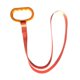 thumbnail image 3 of Asas de dominadas Barra de levantamiento de pesas Cable Kayak Correa de asistencia para levantarse para arrastrar Naranja, 3 of 8