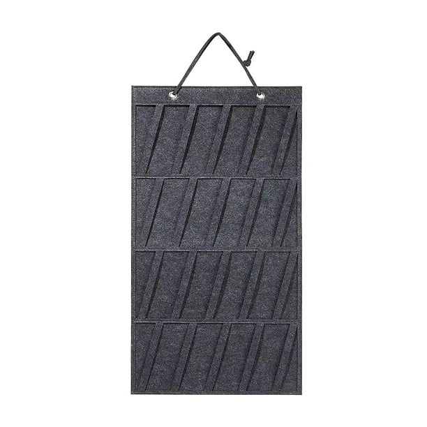 Organizador de pinzas para el cabello, bolsa colgante para guardar horquillas para mujeres y niñas, estante de almacenamiento con pinzas de agarre.