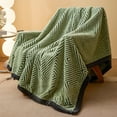 thumbnail image 4 of SPOORYYO Milk Velvet Blanket Shawl Luncheon Blanket Sofa Cover Blanket Sheet, 4 of 6