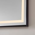 thumbnail image 5 of Vinnova Teruel 60" Rectangle Black Framed LED Wall Mount Bathroom Vanity Mirror, 5 of 8