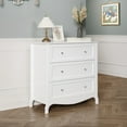 thumbnail image 5 of Ktaxon 3 Drawers Dresser Chests for Bedroom, Wood Chset of Drawers,Dressers Organizer for Bedroom, Living Room,Hallway, White, 5 of 11