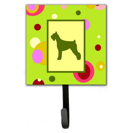 Caroline's Treasures Schnauzer Leash Holder and Wall Hook