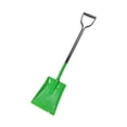 thumbnail image 3 of Pala multiusos de PVC en forma de D, longitud del mango 98 cm, ergonómica, verde, resistente a chispas para manipulación de materiales, ligera, 3 of 8