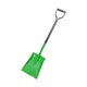 thumbnail image 3 of Pala multiusos de PVC en forma de D, longitud del mango 98 cm, ergonómica, verde, resistente a chispas para manipulación de materiales, ligera, 3 of 8