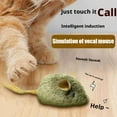 thumbnail image 4 of Interactive Cat Toy Mouse, Automatic Squeaky Moving Cat Toys Mice Electronic with Furry Tail, Interactive Cats Toys for Kitten Indoor/Outdoor Exercise, 4 of 10