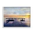 thumbnail image 3 of Stupell Indtries Tranquil Lake Dock Sunset Nautical Summer Sanctuary,14 x 11,Design by ​Mike Calascibetta, 3 of 5