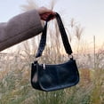 thumbnail image 3 of Bolso Bandolera para Mujer Con Tachonada Bolso Informal para Citas (negro), 3 of 9