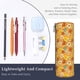 thumbnail image 3 of Disketp Daisy maple fall Estuche Organizador de Lápices de Cuero, Estuche de Oficina con Cremallera para Bolígrafo y Lápiz, 3 of 6