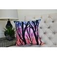 thumbnail image 3 of 26 Inch Sunset Branches Multi Floral Print Decorative Throw Pillow, 3 of 4