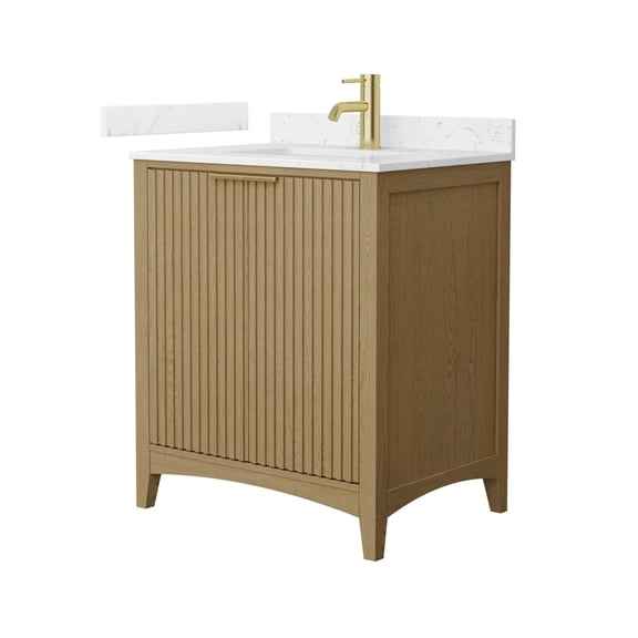 Wyndham Collection WCF919130SNGCCUNSMXX Palmilla 30" Free Standing Single Basin Vanity Set