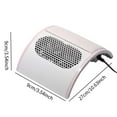 thumbnail image 3 of STARTIST Nail Dust Collector Nail Dust Collector Vacuum Electric Nail Salon Tools Cleaner Manicure Tool, Nail Vacuum Cleaner Powerful, 3 of 9