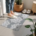 thumbnail image 4 of Bohemian Retro Floral Non-Slip Entryway Door Mat,Boho Indoor Decor Durable Low Plush Door Mat,Washable Welcome Rug for Patio Hallway Home Decor 16x24 Inches, 4 of 7