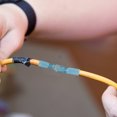 thumbnail image 3 of 100 conectores de cable termorretráctiles, terminales de horquilla macho y hembra, terminales aislados, conectores de cable a tope, 3 of 7