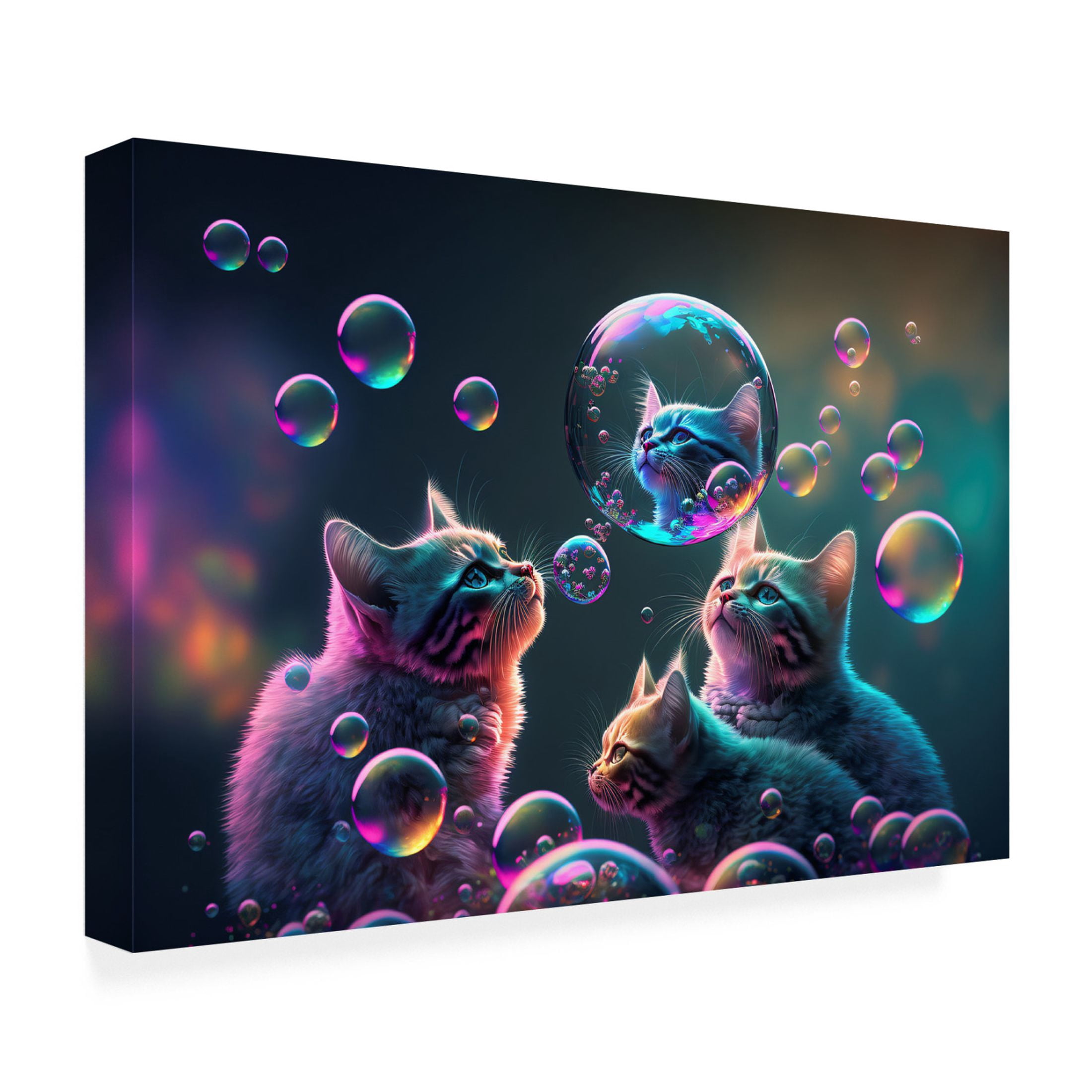 Canvas Wall Art - Ray Heere 'Mystical Morning 8' Wall Art for Living Room, Bedroom, or Office Décor by Trademark Fine Art - 19 x 12 Inches