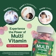 thumbnail image 5 of YUM-V’s Kids Multivitamins & Multimineral Chewable Tablets with Iron, Grape & Berry Flavor, 120 Count, 5 of 10