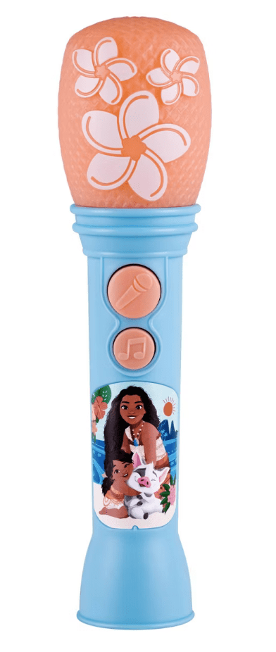 Disney, Princess Moana Microphone Toy Musical Instrument, Children Ages 3+