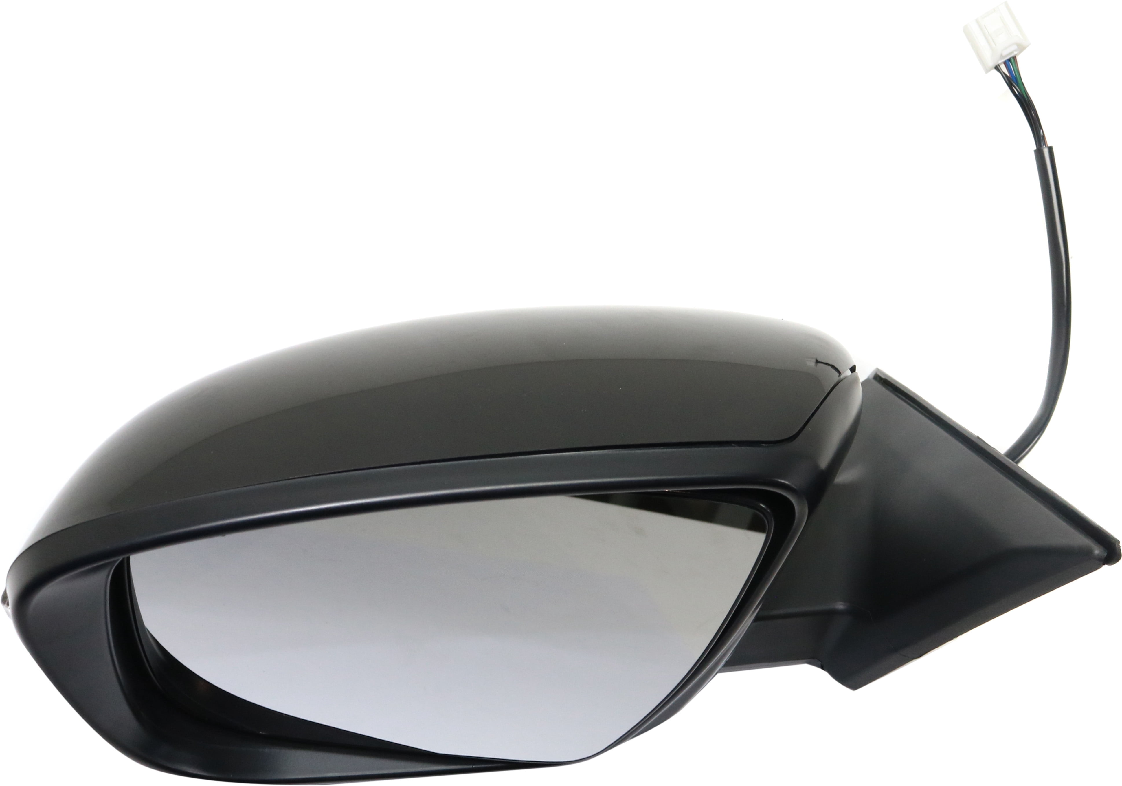 Mirror Compatible With 2014-2016 Nissan Rogue Left Driver Side Heated In-housing Signal Light Paintable Kool-Vue