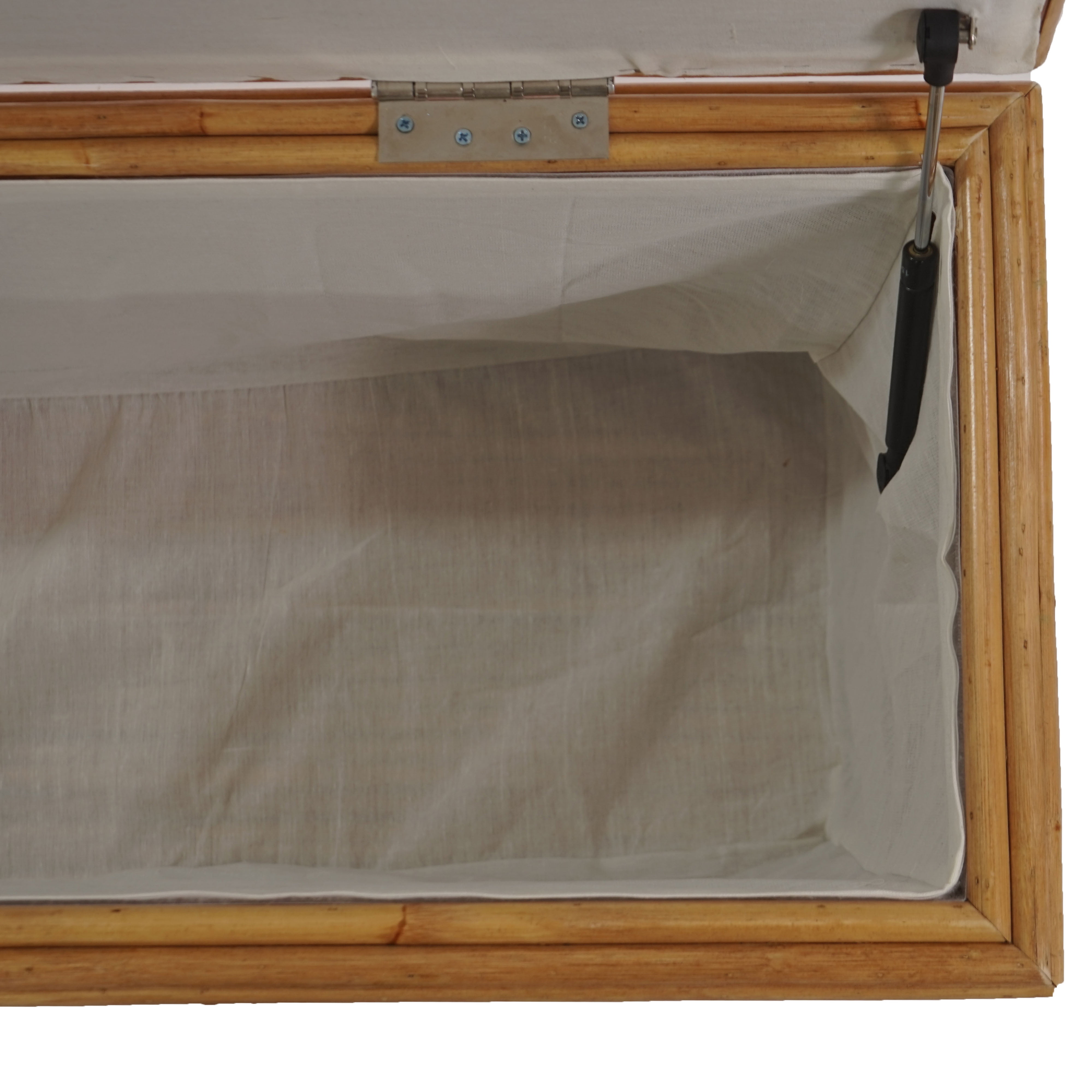 Safavieh Couture Zoeigh Rattan Trunk, Natural