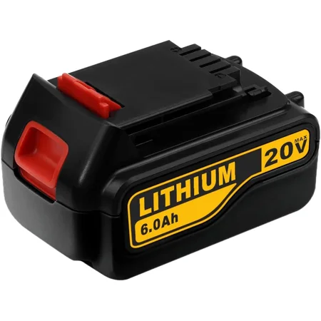 

6.0Ah 20 Volt LB2X4020 Replacement Battery Compatible with Black and Decker 20V Lithium Battery LBXR20 LB20 LBX20 LBXR2020-OPE LBXR20B-2 LST220