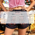 thumbnail image 3 of TEAJOPSUU Womens Oktoberfest Shorts Embroidered High Waist Side Lace Up Traditional with Pockets Shorts Beige, 3 of 7