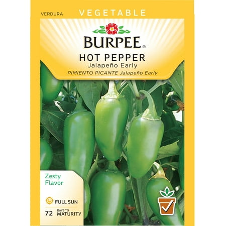 Burpee-Pepper, Hot Jalapeno Early Seed Packet