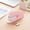 Pink, variant on Viflosae Mini Stapler Staplers 12 HoleStaple Guns Portable Binding Machines Office Student Stationery Macarons Color Medium Stapler for Desk
