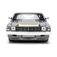thumbnail image 3 of Auto de colección Jada Chevrolet Chevelle 1971 a escala 1:24, gris metálico, 3 of 7
