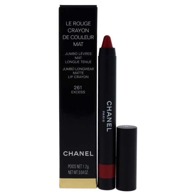 Le Rouge Crayon de Couleur Mat - 261 Excess by Chanel for Women - 0.04 oz Lipstick